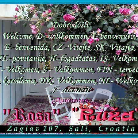 Apartment Ruza ซาลี ภายนอก รูปภาพ